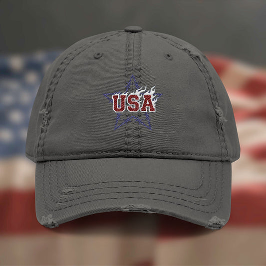 Backroad Burnout - Distressed Dad Hat